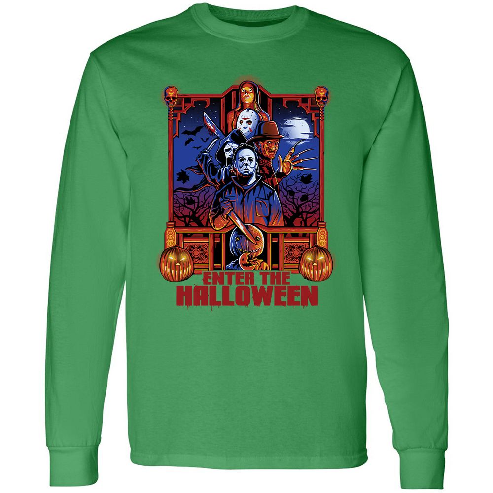 Long Sleeve T-Shirt - CHRRBYG8 - Irish Green - 10