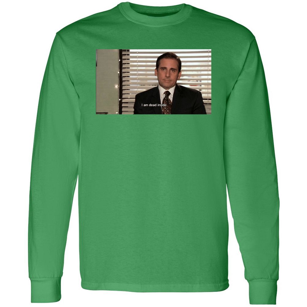 Long Sleeve T-Shirt - ZU1BB8JE - Irish Green - 10