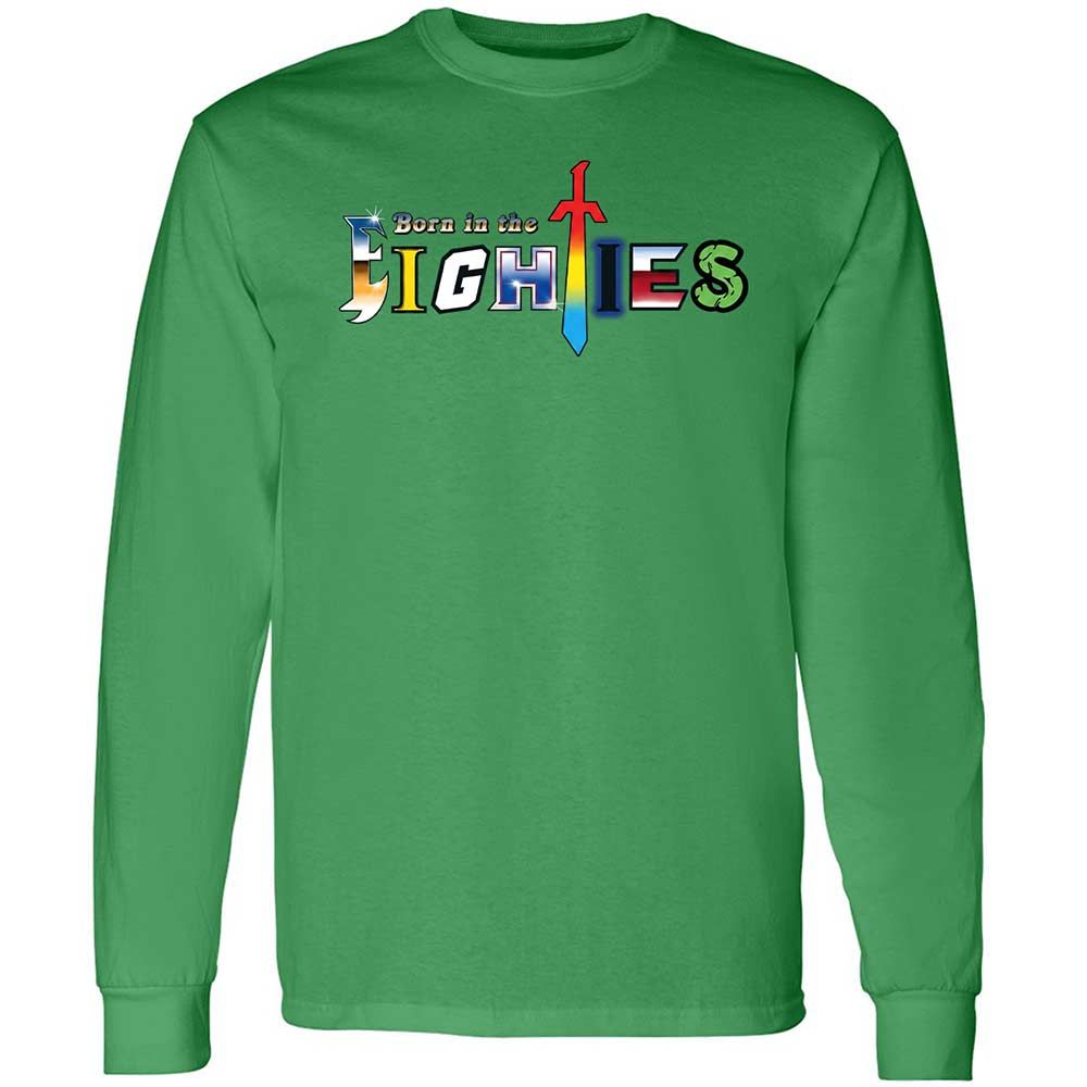Long Sleeve T-Shirt - V5GVQ1T3 - Irish Green - 10