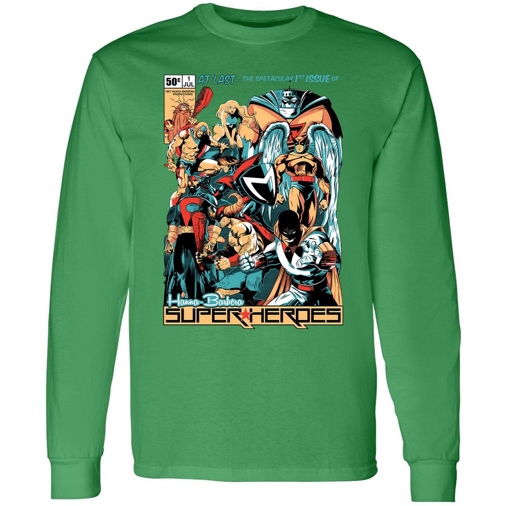 Long Sleeve T-Shirt - N32GBVYN - Irish Green - 10