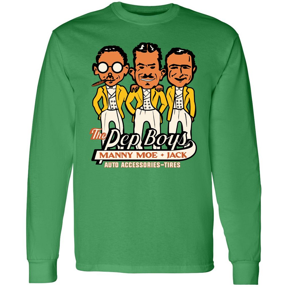 Long Sleeve T-Shirt - QREW8FQ6 - Irish Green - 10