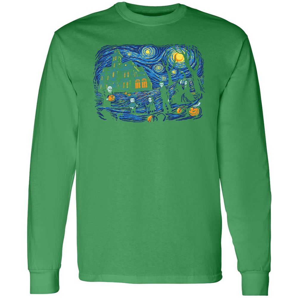 Long Sleeve T-Shirt - E9W7VKMY - Irish Green - 10