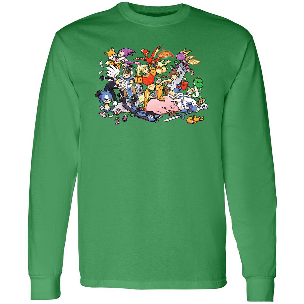 Long Sleeve T-Shirt - 3LBWRNG9 - Irish Green - 10