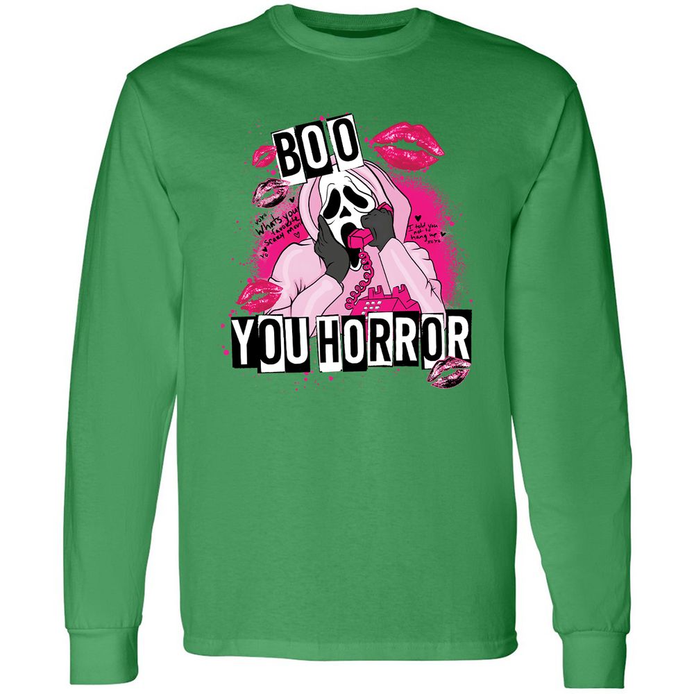 Long Sleeve T-Shirt - HKVW3VTH - Irish Green - 10