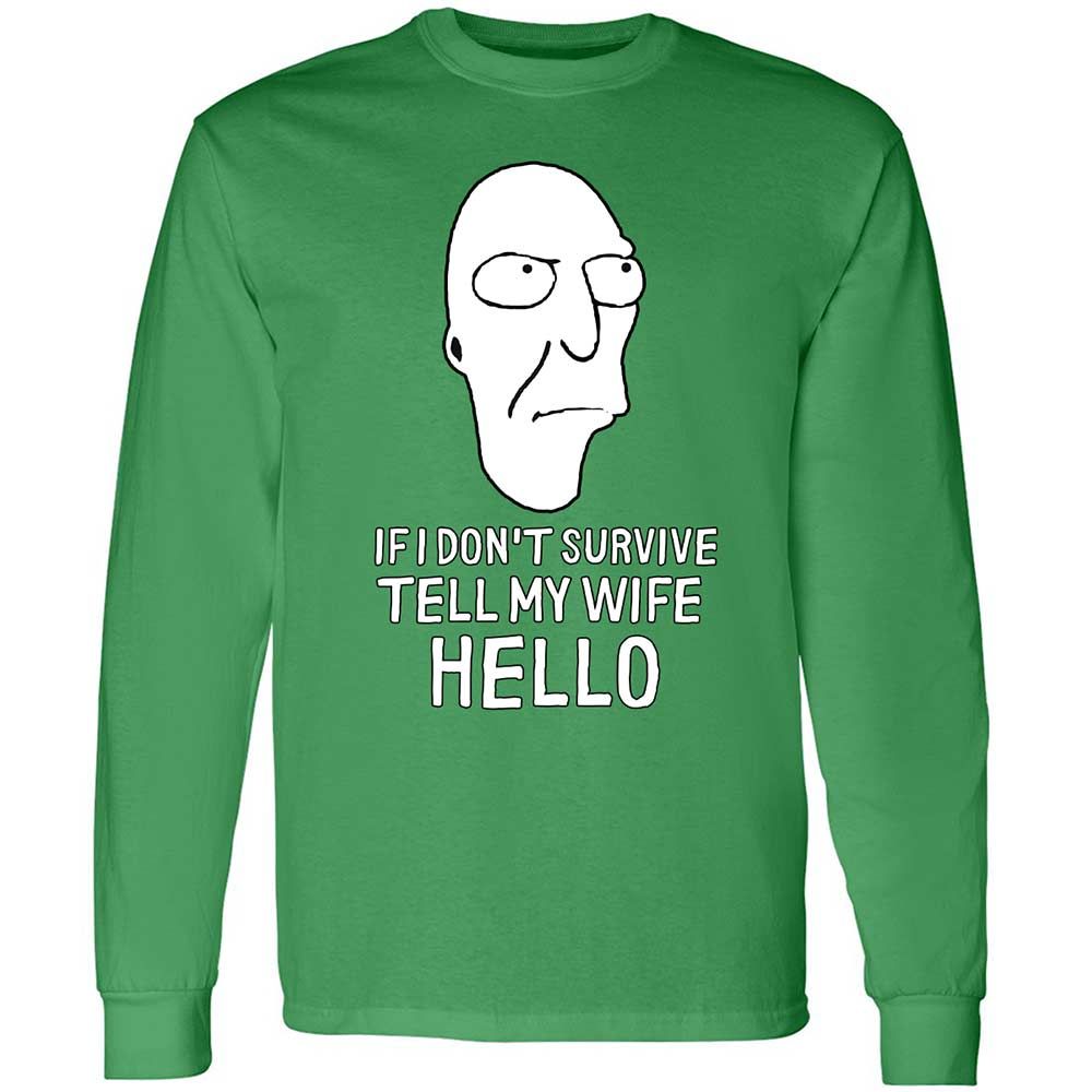 Long Sleeve T-Shirt - 7658UXGZ - Irish Green - 10