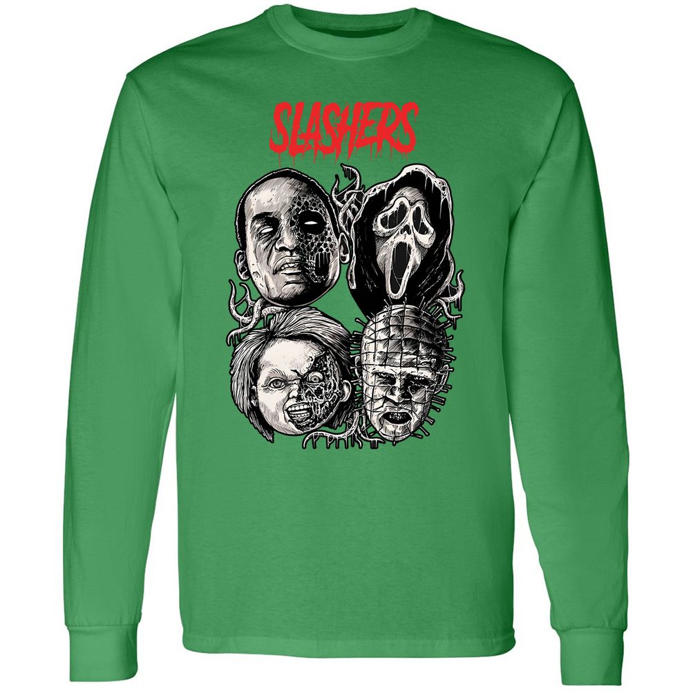 Long Sleeve T-Shirt - GFHQT73Z - Irish Green - 10