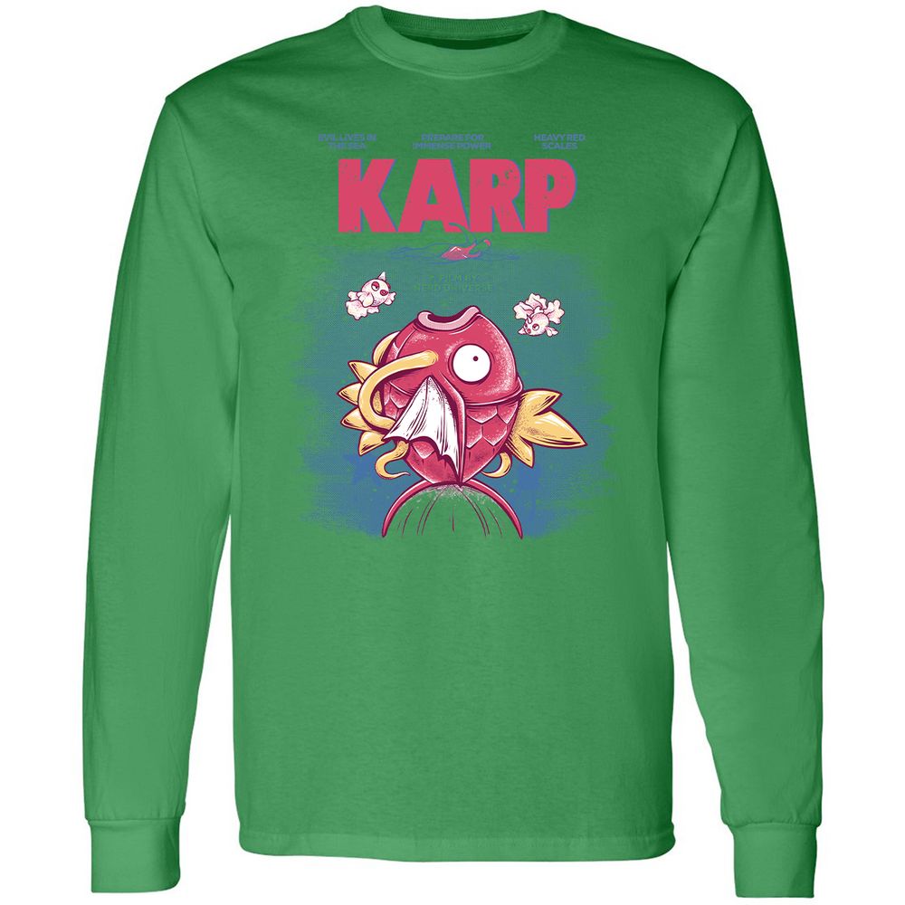 Long Sleeve T-Shirt - N3MBVF2K - Irish Green - 10