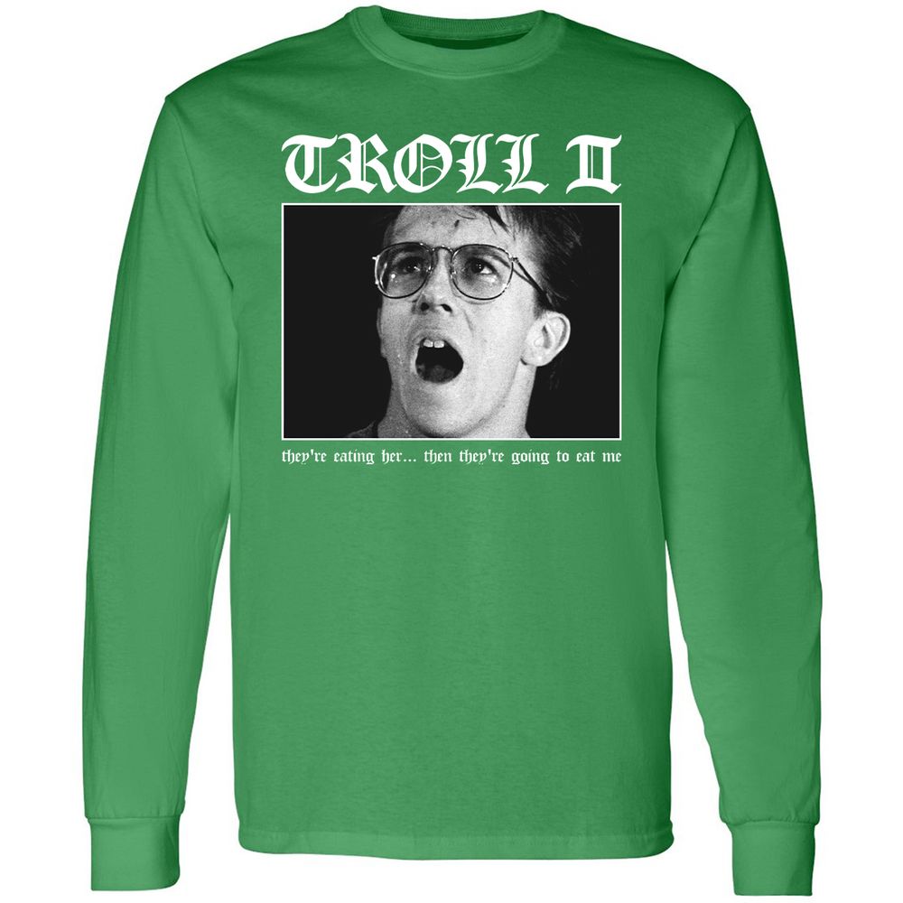 Long Sleeve T-Shirt - BEKU34CT - Irish Green - 10