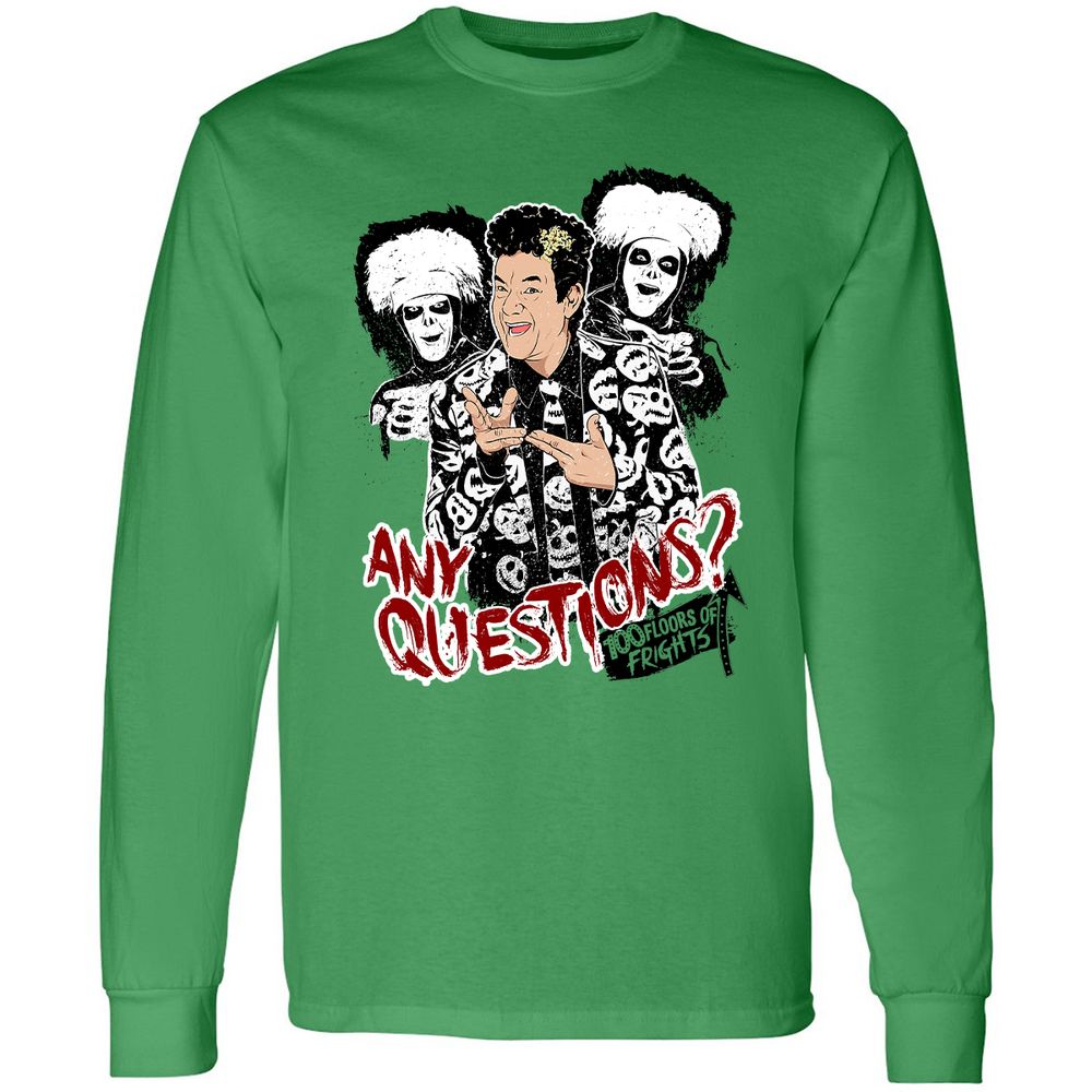 Long Sleeve T-Shirt - G7M4DX7V - Irish Green - 10
