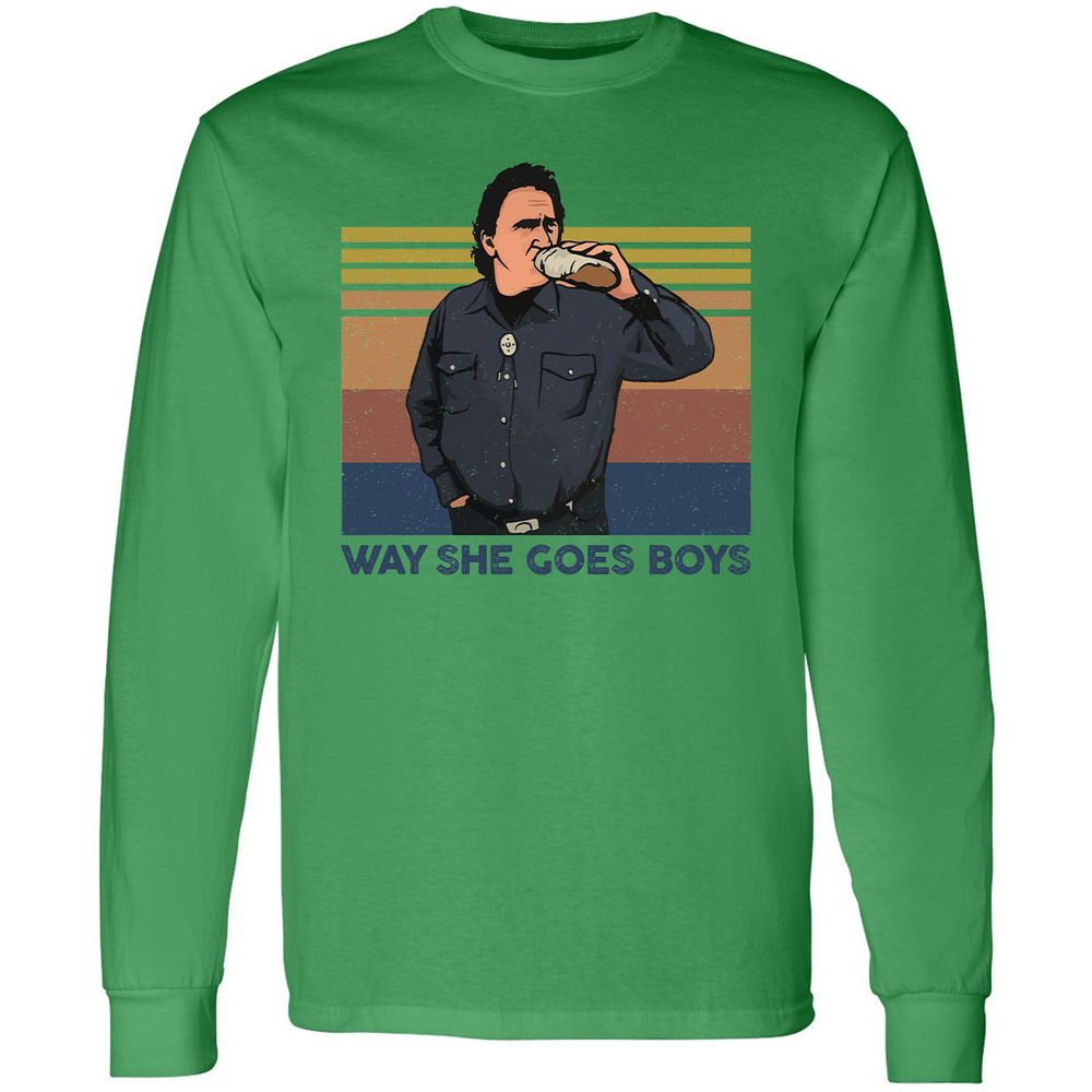 Long Sleeve T-Shirt - FPKDXU5M - Irish Green - 10
