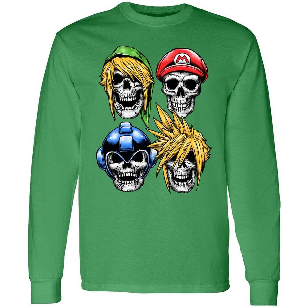 Long Sleeve T-Shirt - WGE2Y9FT - Irish Green - 10
