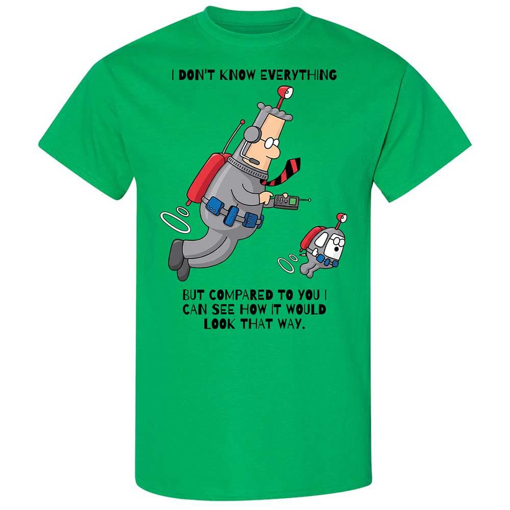 I don't know everything - Irish Green - 10