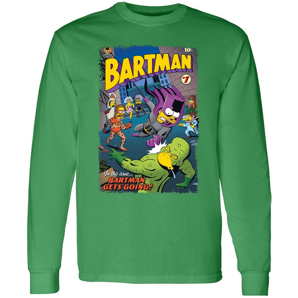 Long Sleeve T-Shirt - 6V74Q9UE - Irish Green - 10