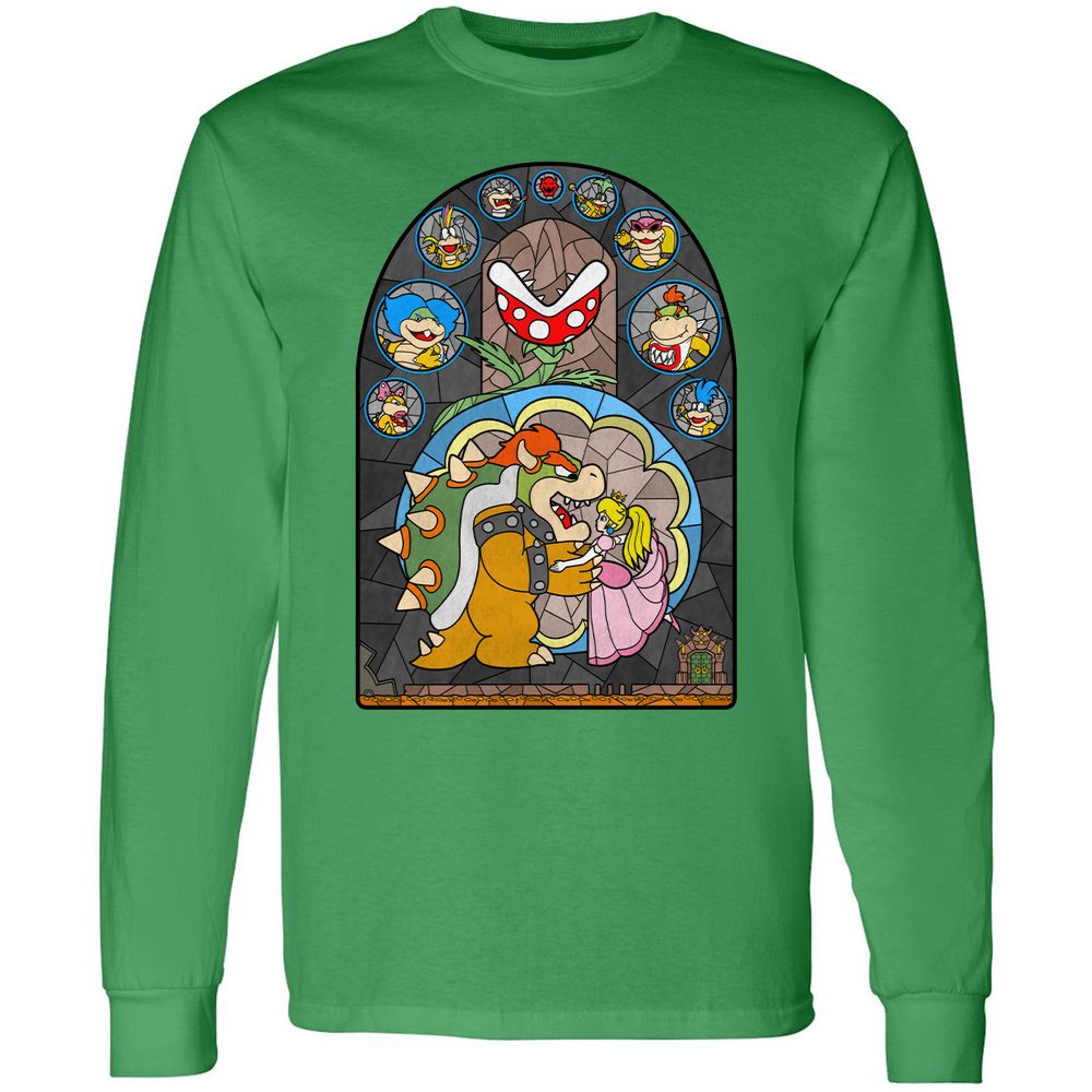 Long Sleeve T-Shirt - JJ9KBT37 - Irish Green - 10