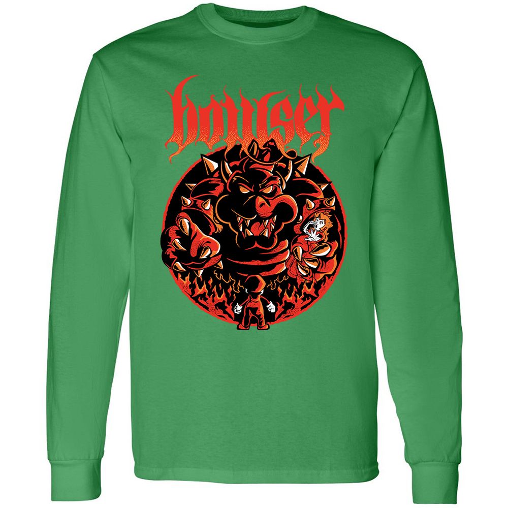 Long Sleeve T-Shirt - 4XCVGFJY - Irish Green - 10