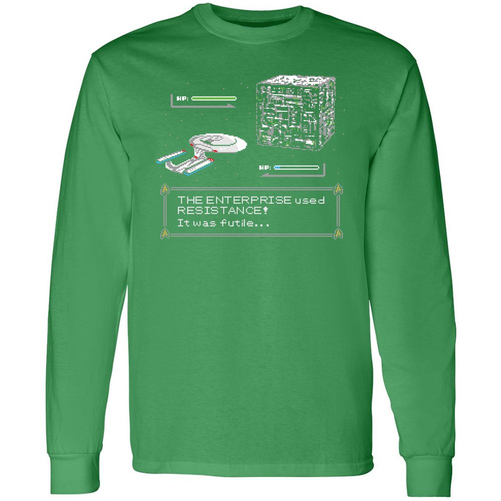 Long Sleeve T-Shirt - 2G1G2PZE - Irish Green - 10