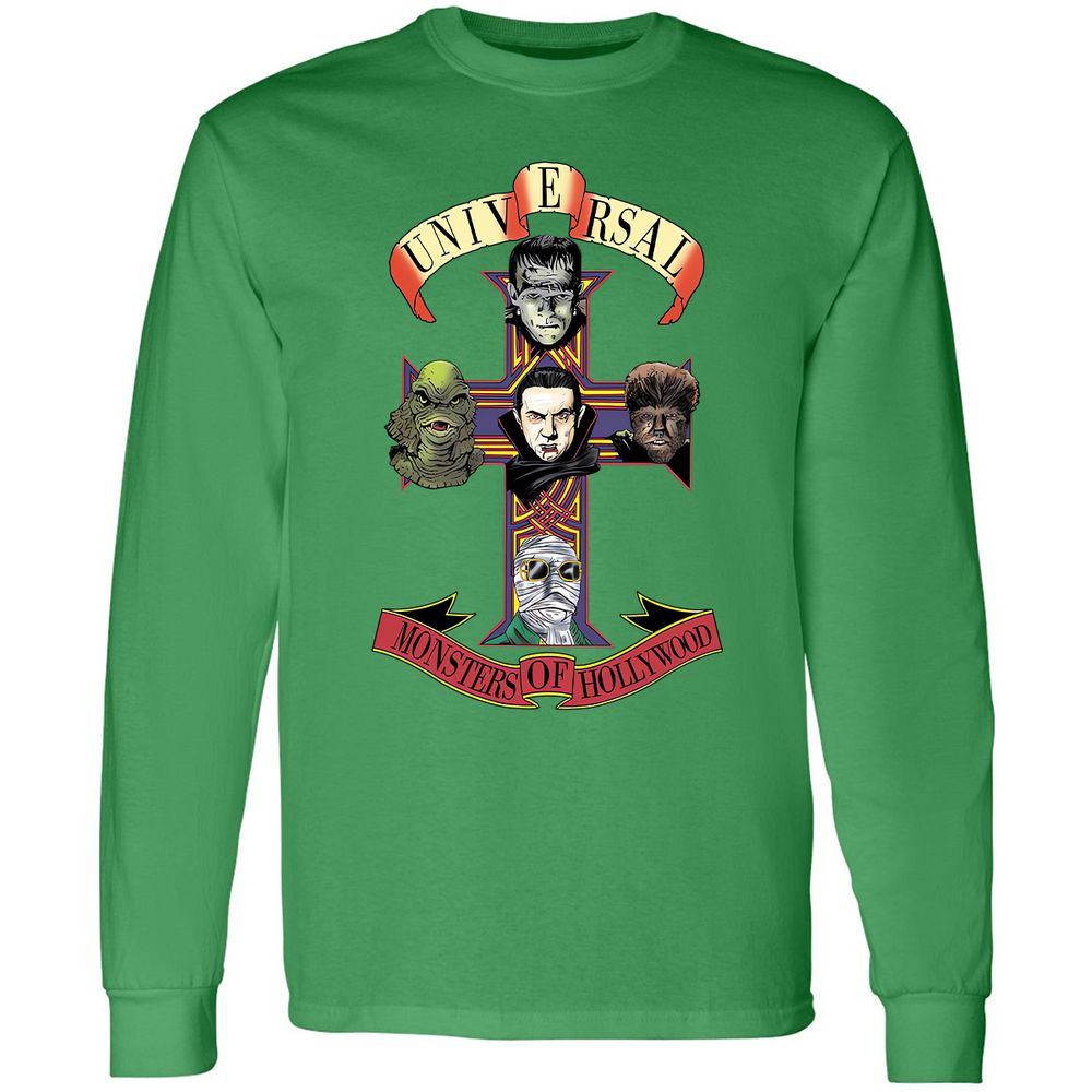 Long Sleeve T-Shirt - JD9PH3Z5 - Irish Green - 10