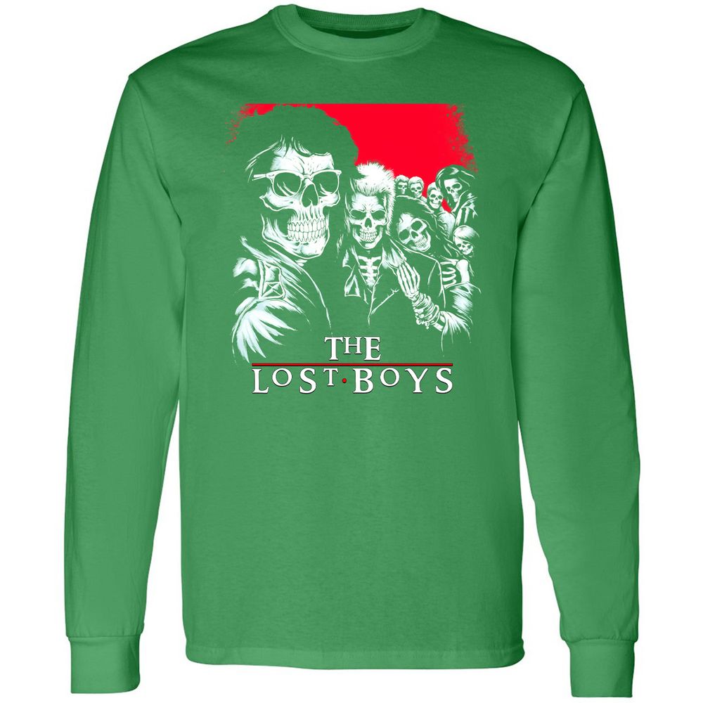 Long Sleeve T-Shirt - QAPFCEPJ - Irish Green - 10