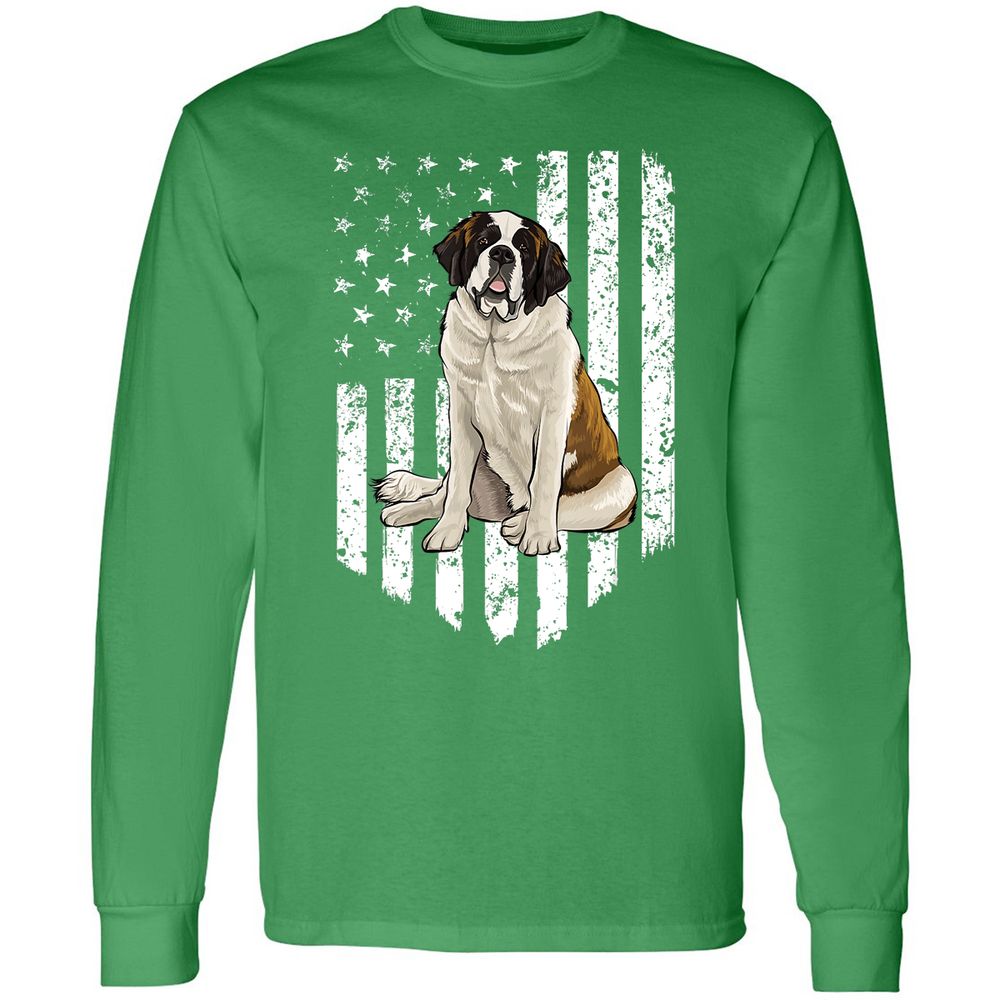 Long Sleeve T-Shirt - 3A4LNP4G - Irish Green - 10