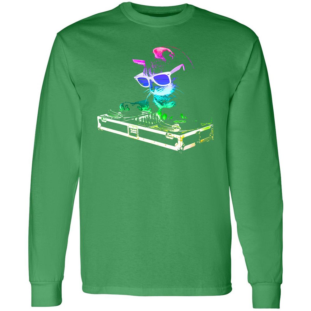 Long Sleeve T-Shirt - 87XX5CSV - Irish Green - 10