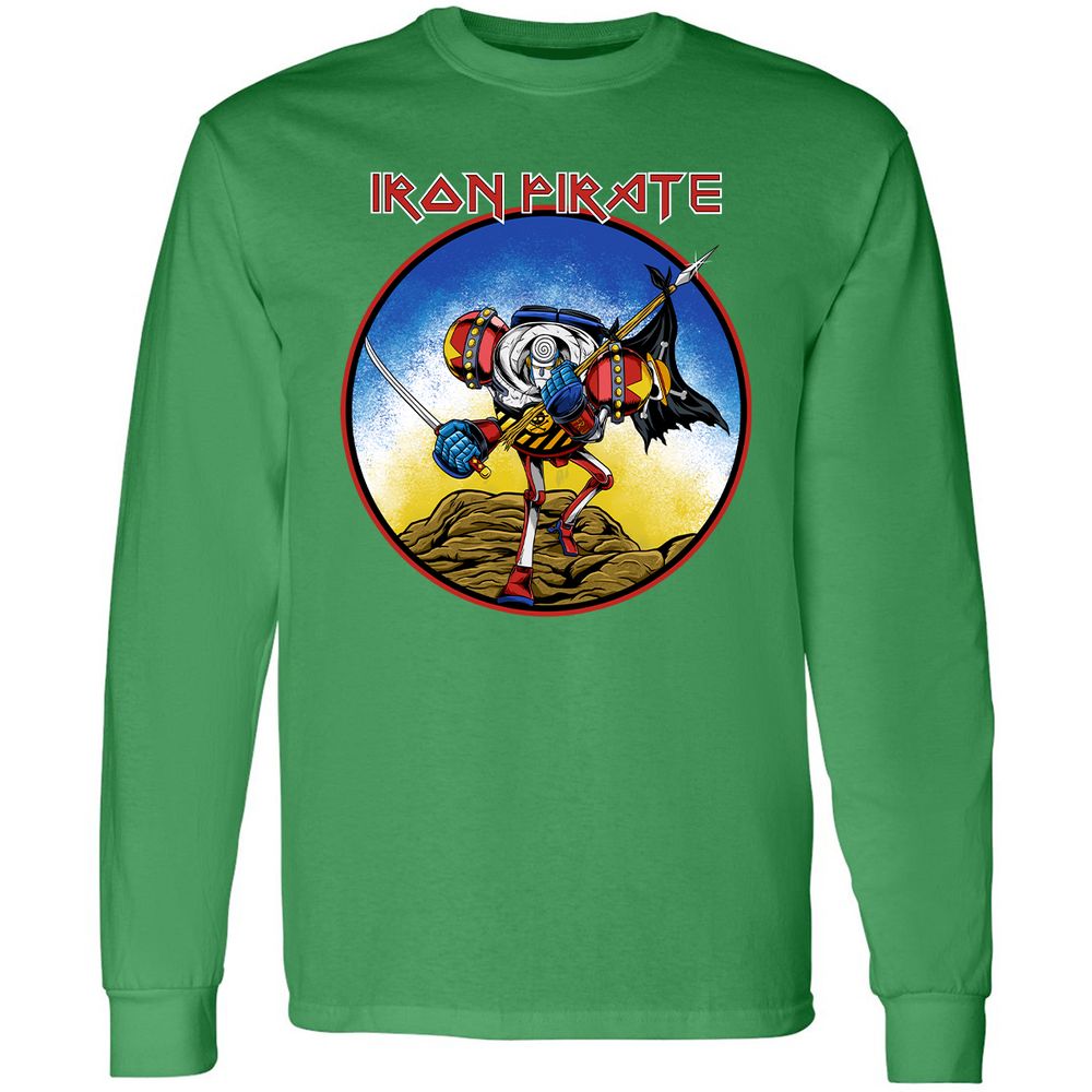 Long Sleeve T-Shirt - 116XZB5J - Irish Green - 10