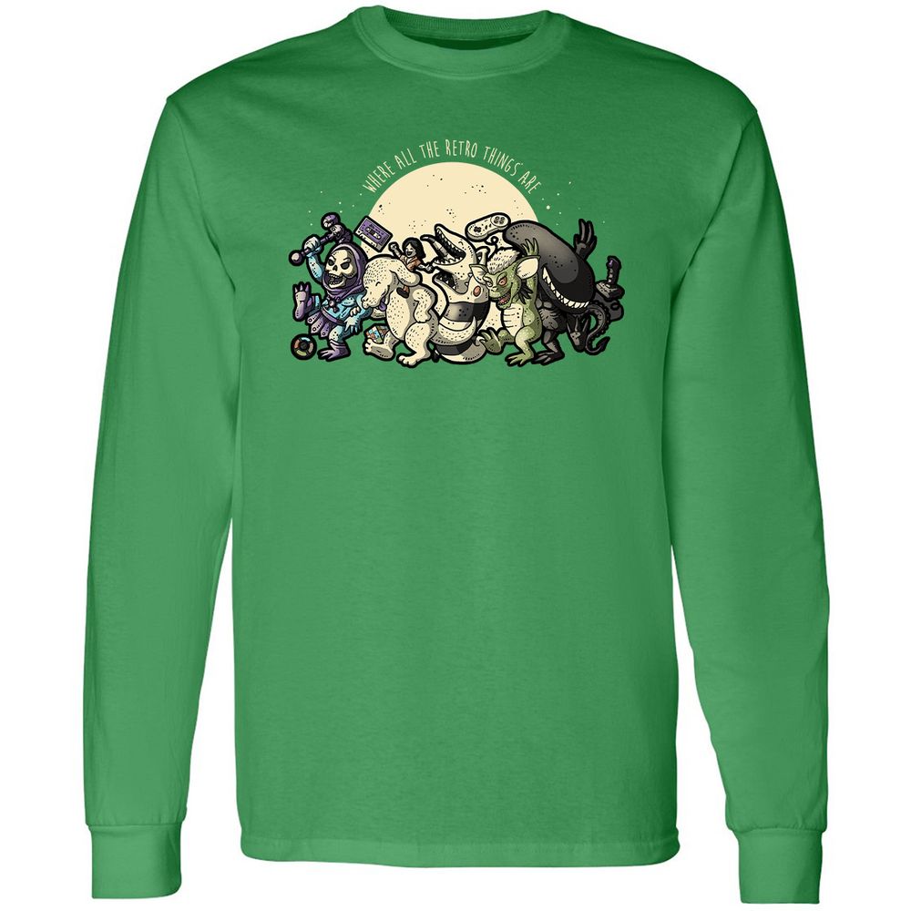 Long Sleeve T-Shirt - 7MLXA5K7 - Irish Green - 10