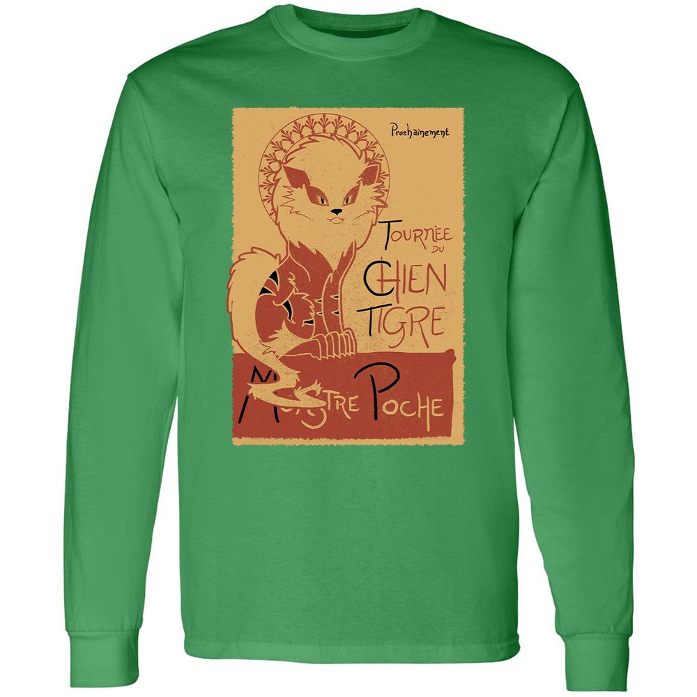 Long Sleeve T-Shirt - P89FL5Q8 - Irish Green - 10