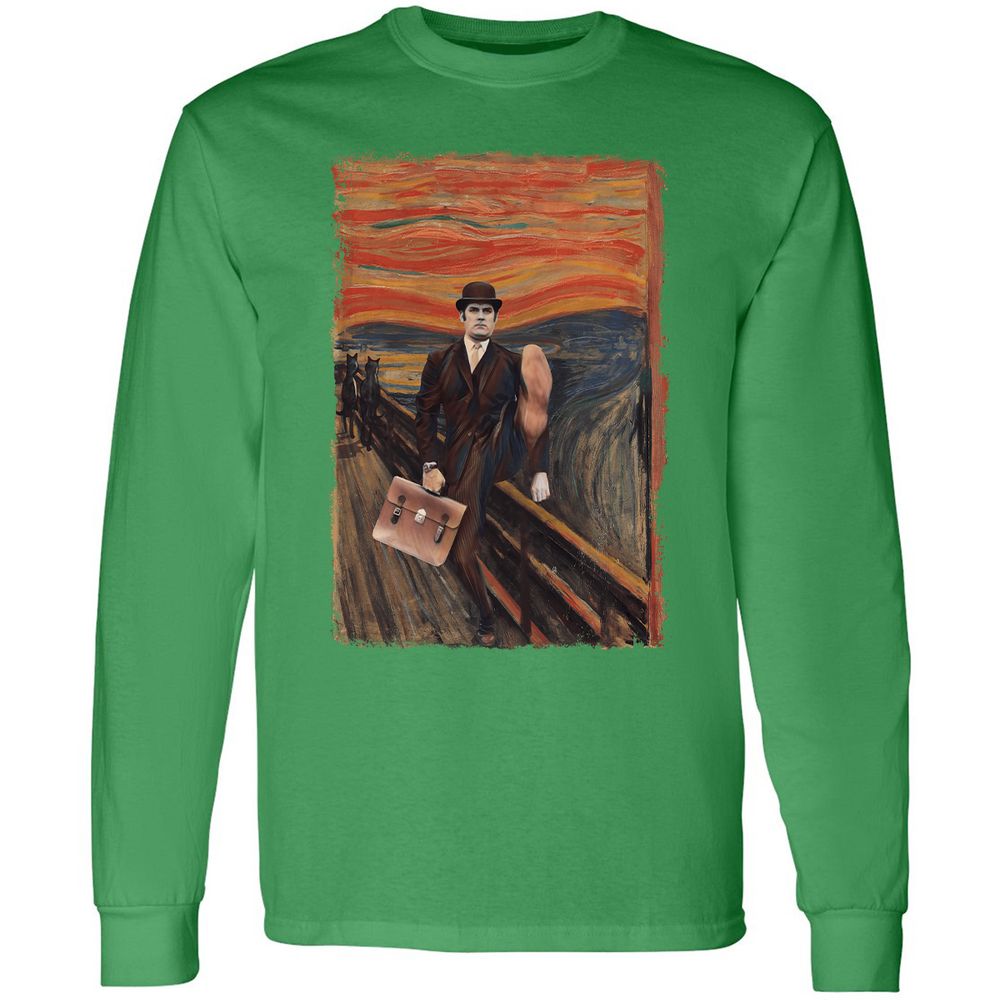 Long Sleeve T-Shirt - YUMENUXV - Irish Green - 10