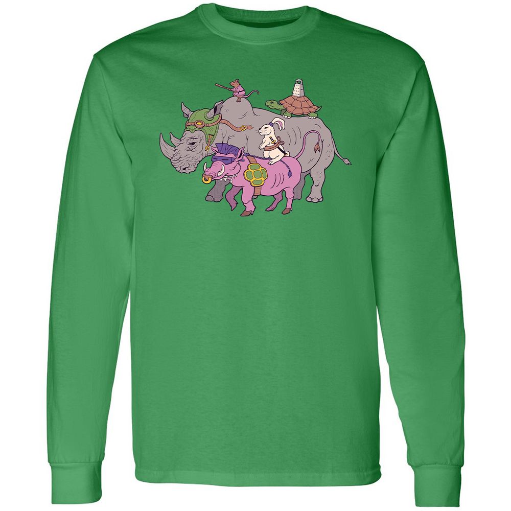 Long Sleeve T-Shirt - Z4FGDXWY - Irish Green - 10