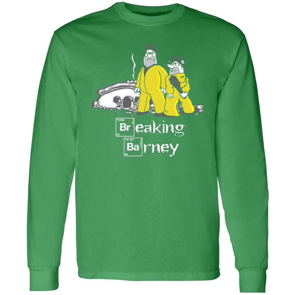 Long Sleeve T-Shirt - H6JNXX3G - Irish Green - 10
