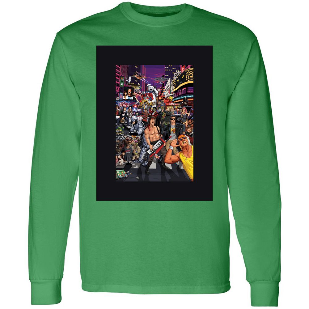 Long Sleeve T-Shirt - V1JUW73C - Irish Green - 10