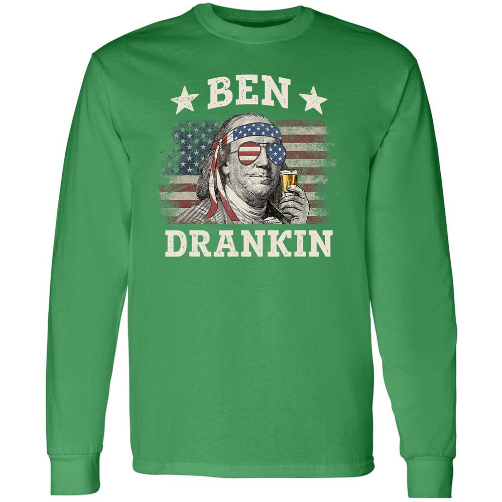 Long Sleeve T-Shirt - 44BJUVNP - Irish Green - 10