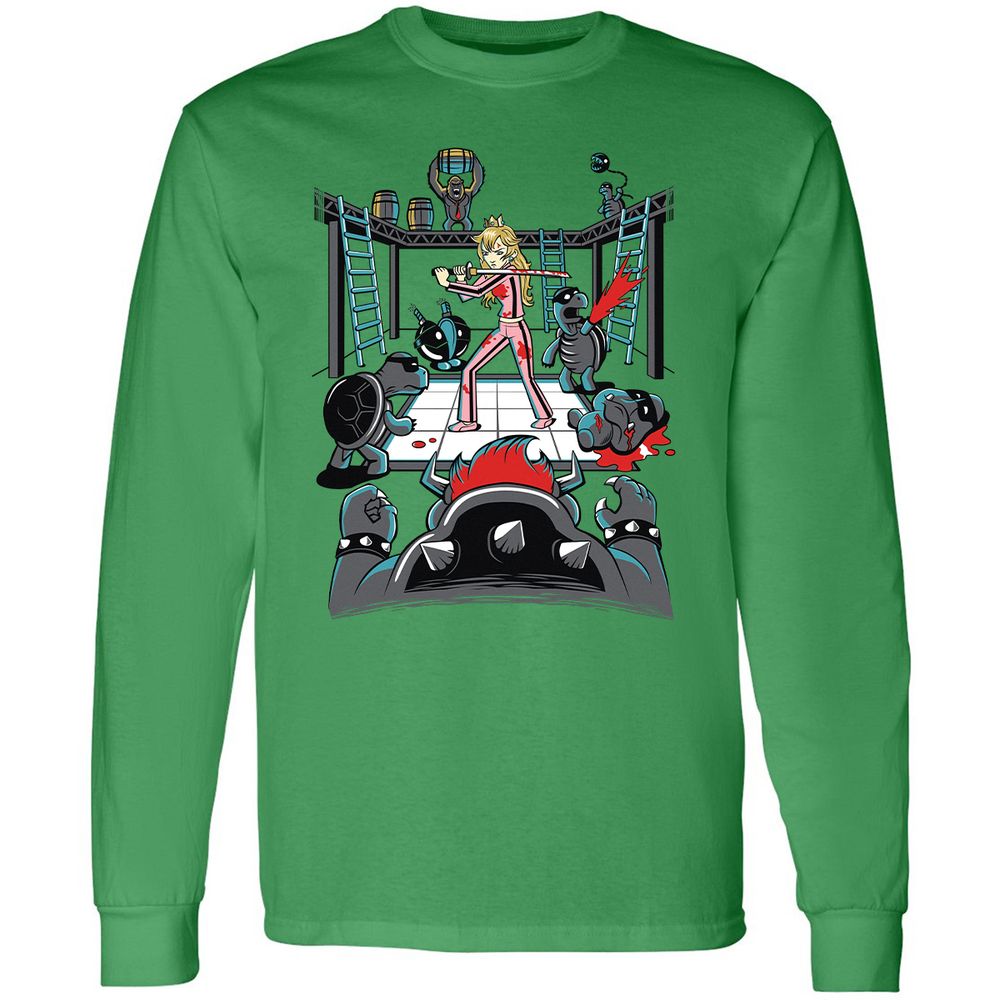 Long Sleeve T-Shirt - VSUGE5HE - Irish Green - 10