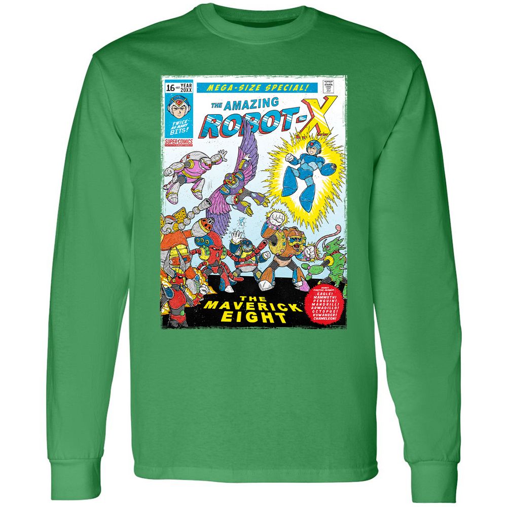 Long Sleeve T-Shirt - 1Q4FUYPH - Irish Green - 10