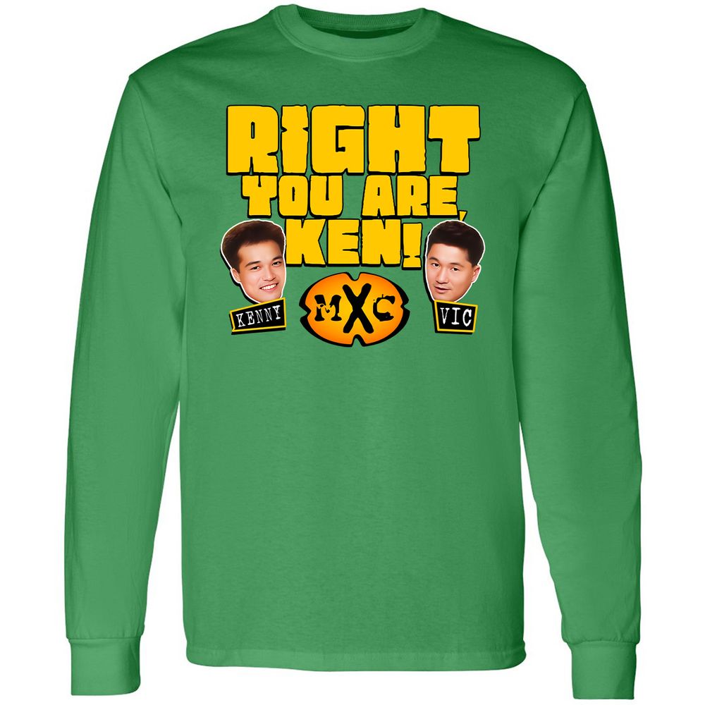 RIGHT YOU ARE, KEN! - Irish Green - 10