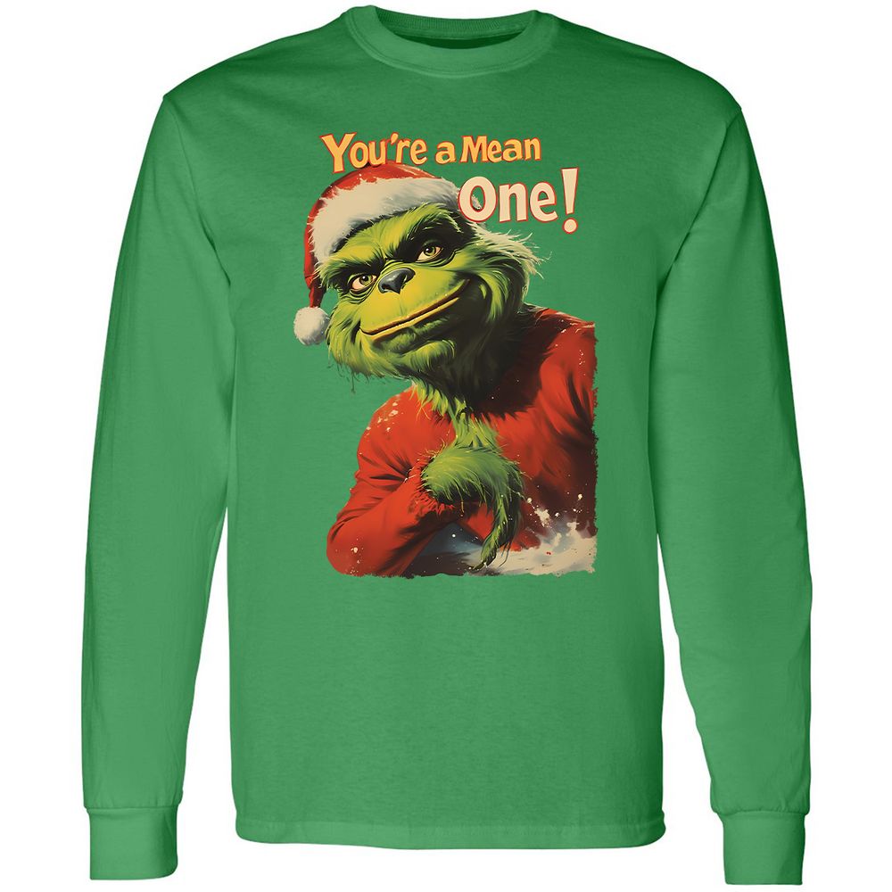Long Sleeve T-Shirt - MSMGJGFS - Irish Green - 10