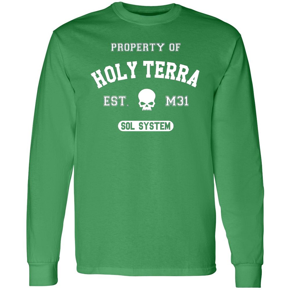 Long Sleeve T-Shirt - 7714S7HW - Irish Green - 10