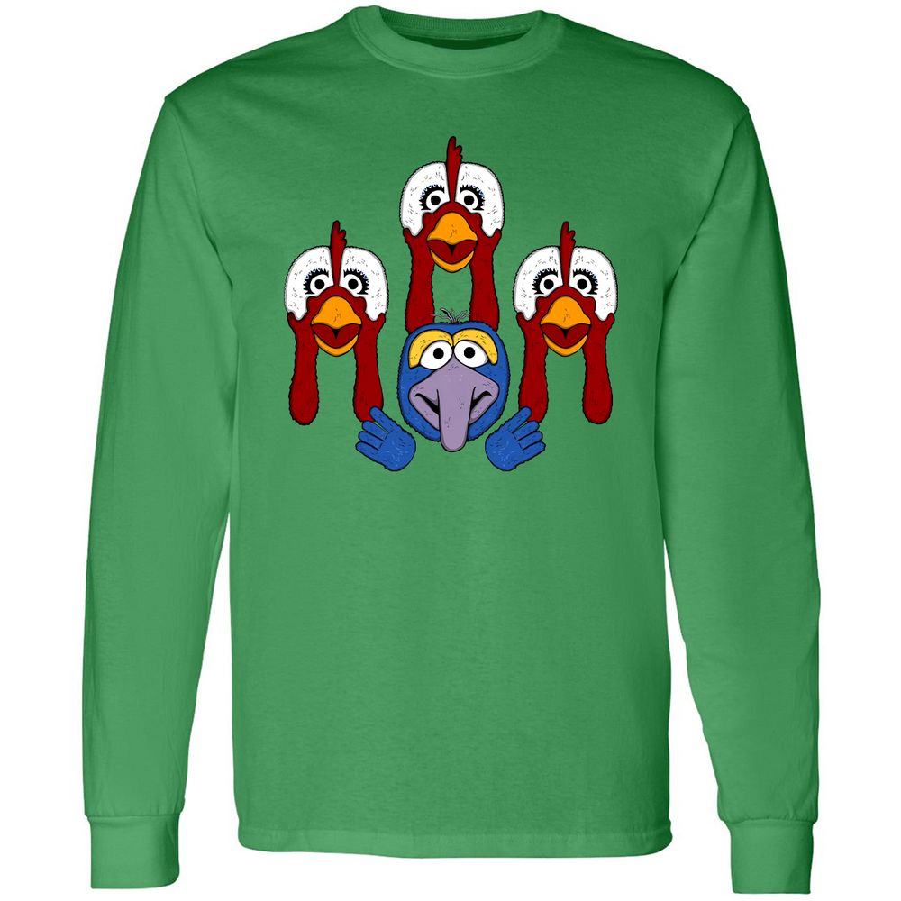 Long Sleeve T-Shirt - GHR588FQ - Irish Green - 10
