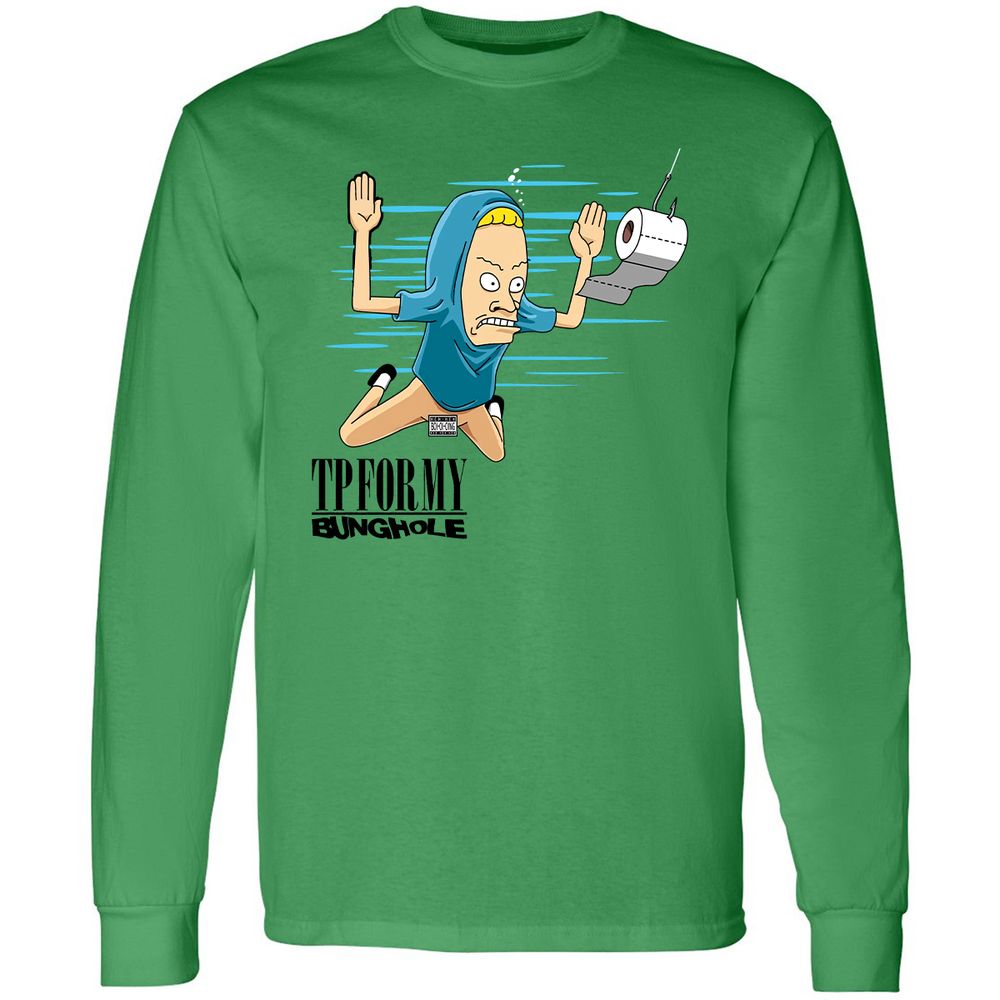 Long Sleeve T-Shirt - U16ZMFWJ - Irish Green - 10