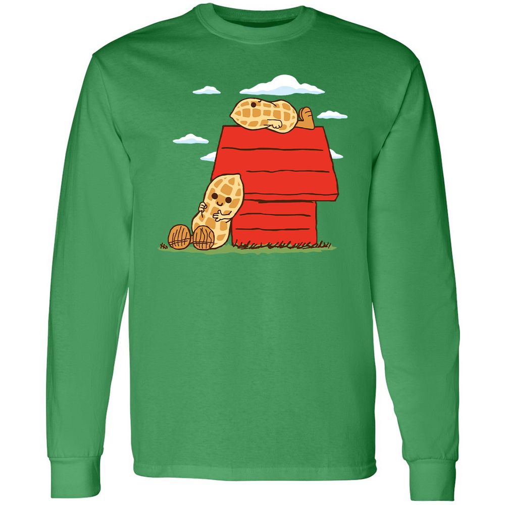 Long Sleeve T-Shirt - NQFU6GRX - Irish Green - 10