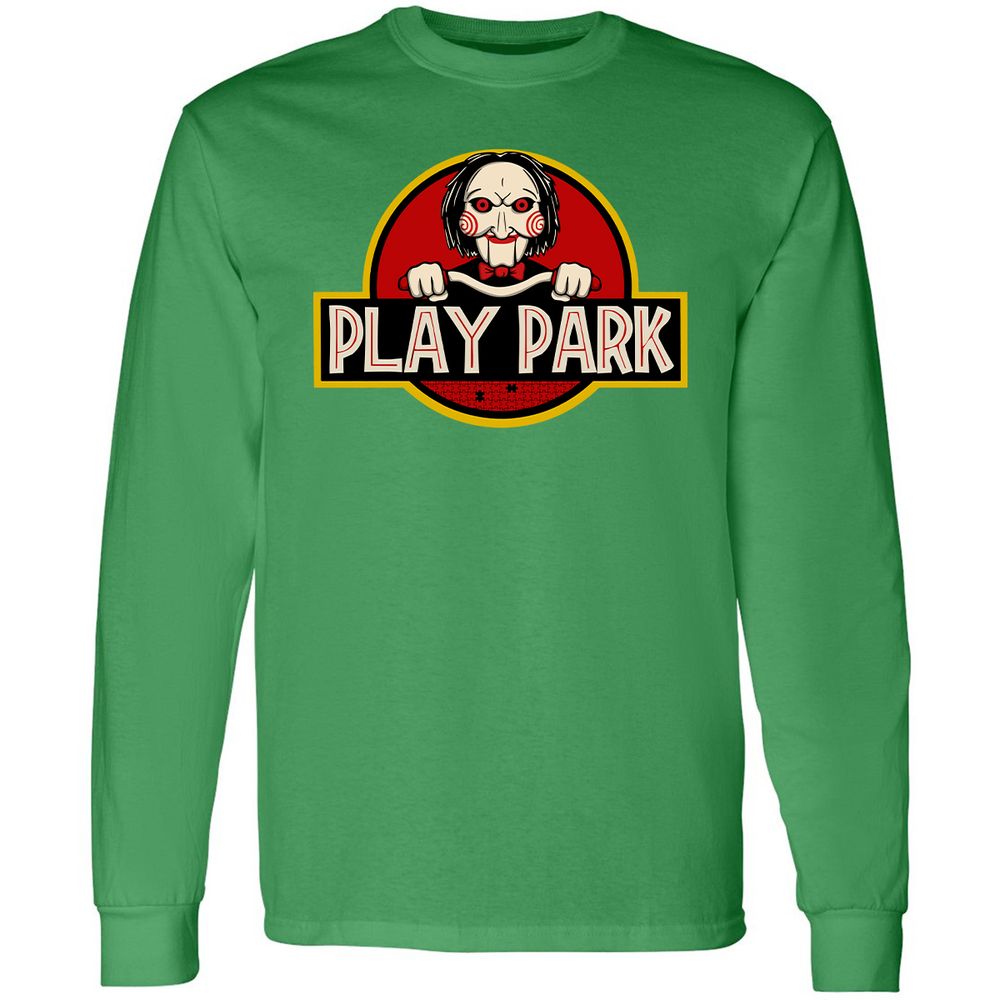Long Sleeve T-Shirt - 8JNEQBTD - Irish Green - 10