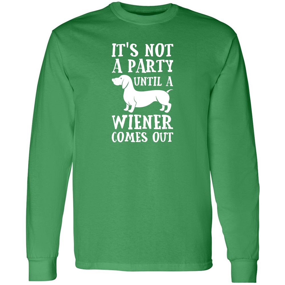 Long Sleeve T-Shirt - W2PHJK3X - Irish Green - 10