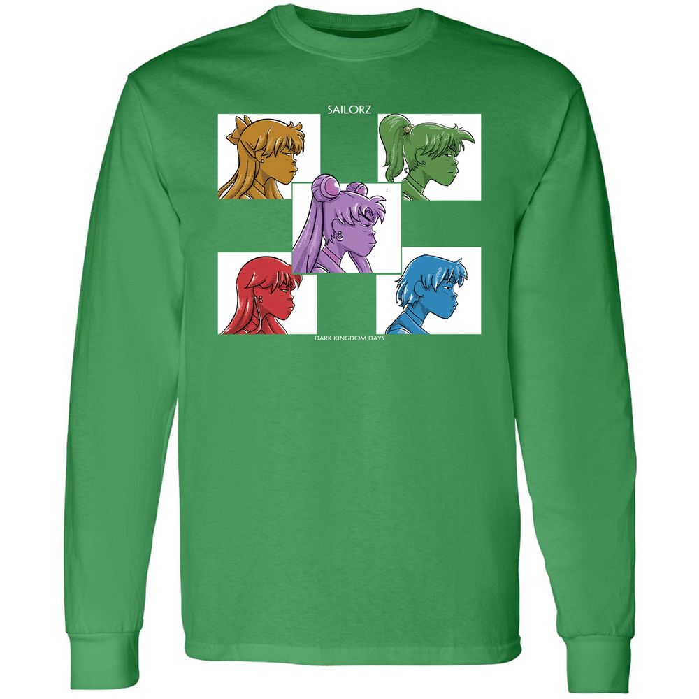 Long Sleeve T-Shirt - VXZZD6P4 - Irish Green - 10