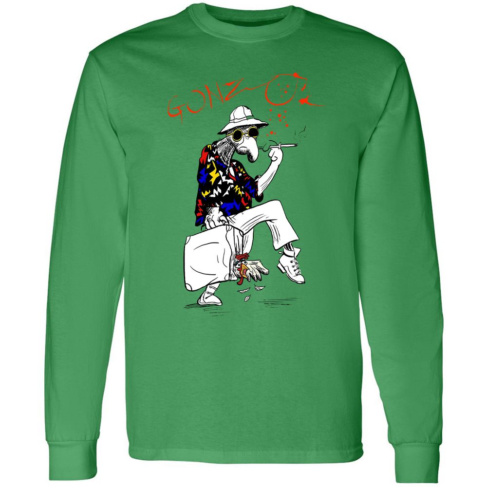 Long Sleeve T-Shirt - 4KDSZ31K - Irish Green - 10