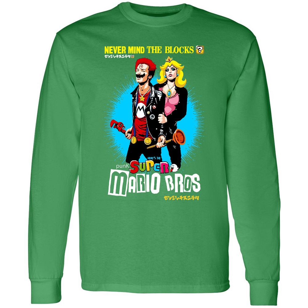 Long Sleeve T-Shirt - 76XP7YVG - Irish Green - 10