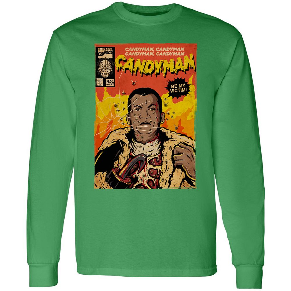 Long Sleeve T-Shirt - 59N5LM78 - Irish Green - 10