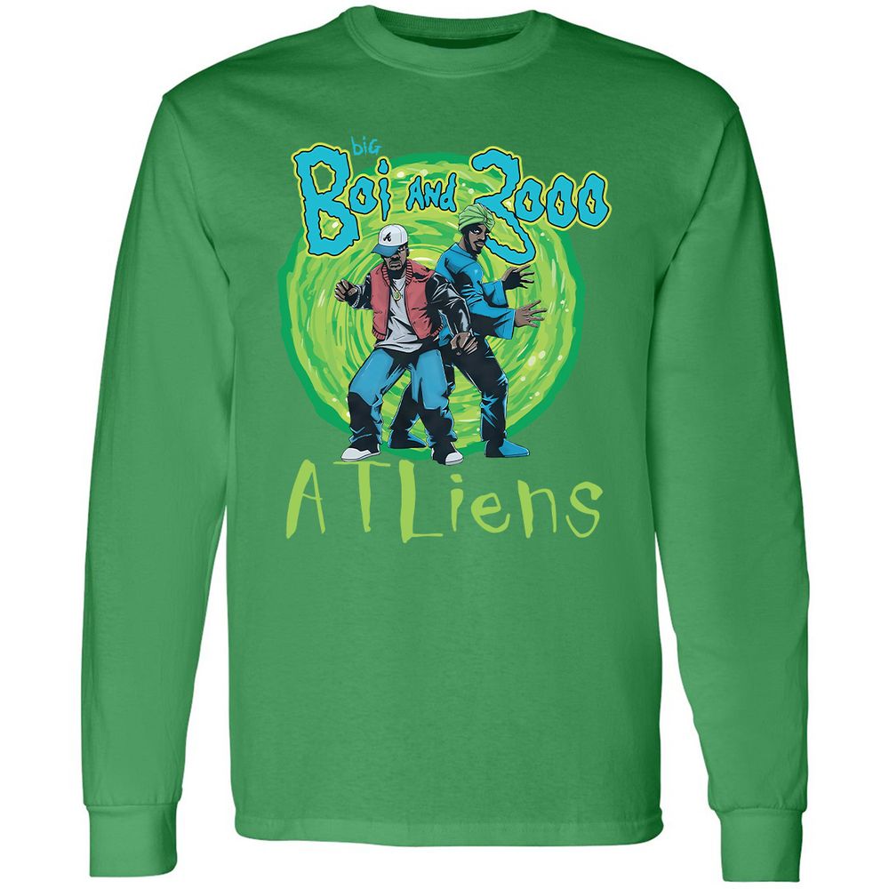 Long Sleeve T-Shirt - 7YUSP98T - Irish Green - 10