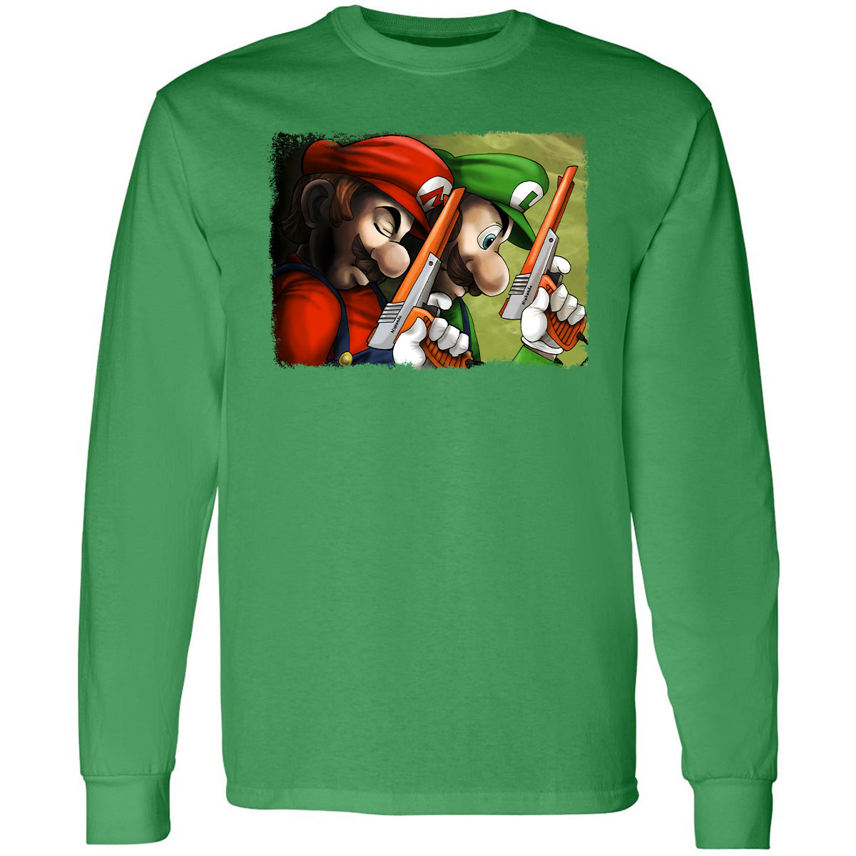 Long Sleeve T-Shirt - NJQF9JF5 - Irish Green - 10