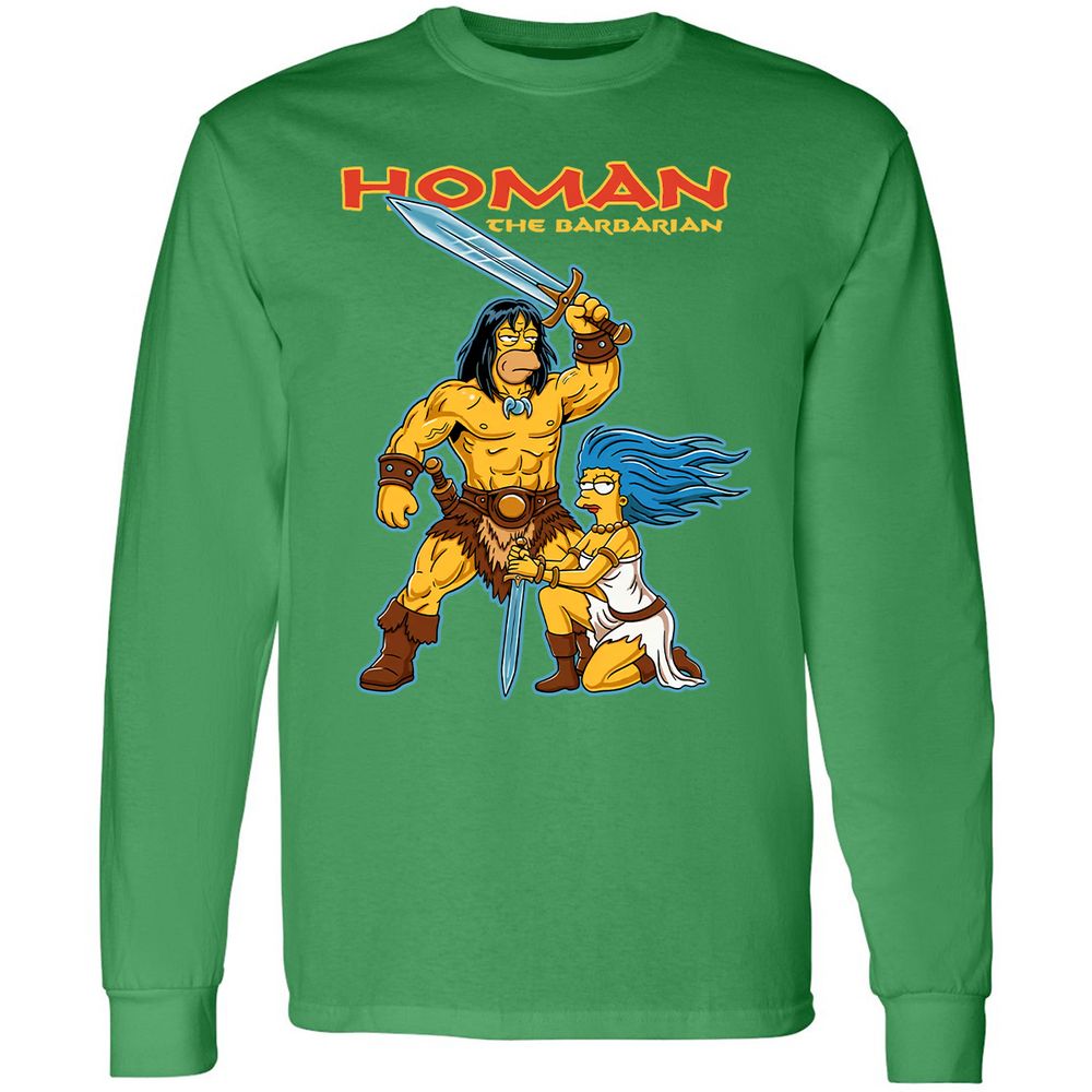 Long Sleeve T-Shirt - 82QGFG4K - Irish Green - 10