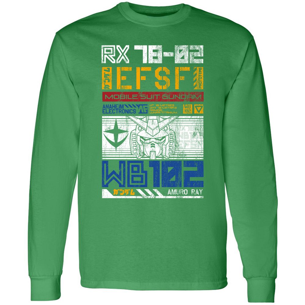 Long Sleeve T-Shirt - LZJW91S4 - Irish Green - 10